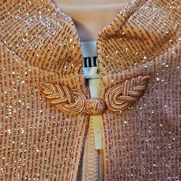 Ronni Nicole Sparkling Pink Shirt Size M - Picture 1 of 6